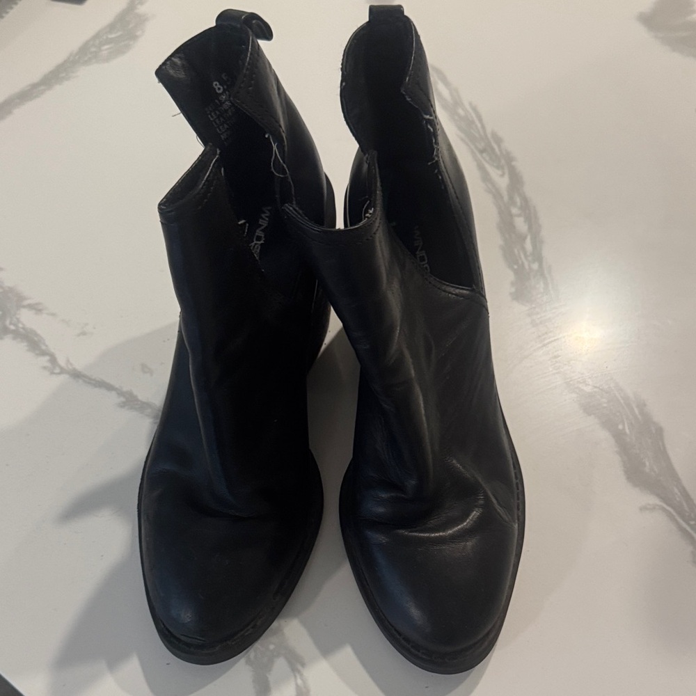 Women's Black Ankle Boots Windsor Smith